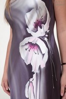 Платье из натурального шелка «Верона» (батик, ручная роспись)