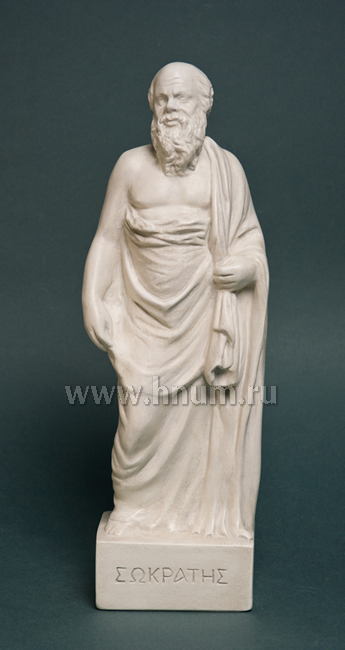 СОКРАТ (декоративная гипсовая скульптура, коллекция: Античная скульптура / Скульптура Древней Греции)