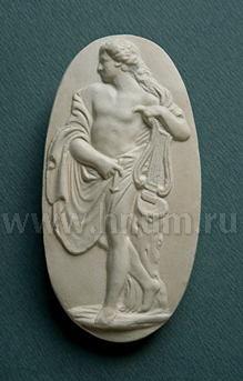 Аполлон медальон - скульптурный рельеф (из коллекции «Подарки для врачей»)
