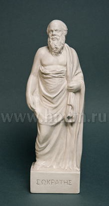 Декоративная скульптура из гипса СОКРАТ скульптура - Коллекция: Античная скульптура