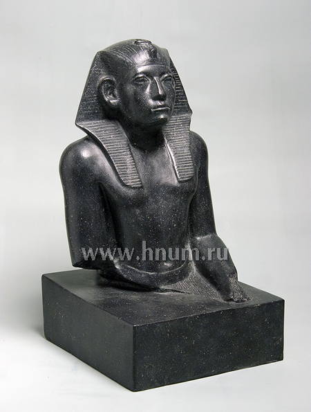 Фараон АМЕНЕМХЕТ III (декоративная гипсовая скульптура, коллекция: Скульптура Древнего Египта)