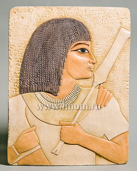 Декоративная скульптура из гипса Начальник колесниц Аменхотеп - Коллекция: Скульптура Древнего Египта