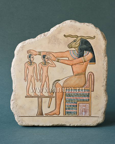 Декоративная скульптура из гипса ХНУМ - Коллекция: Скульптура Древнего Египта