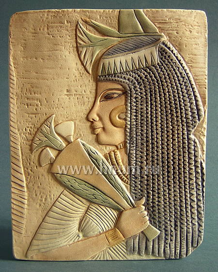 Декоративная гипсовая скульптура Знатная дама Депет - Коллекция: Скульптура Древнего Египта