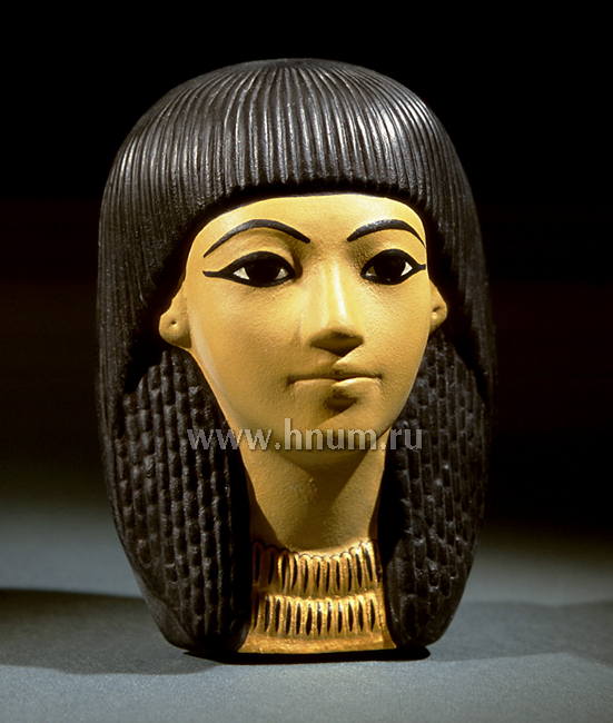 Декоративная скульптура из гипса Жрец богини Хатхор - Коллекция: Скульптура Древнего Египта