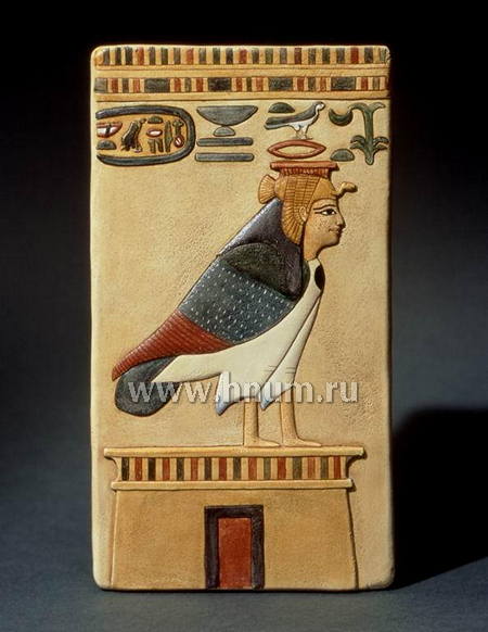 БА, душа человека (декоративная гипсовая скульптура, коллекция: Скульптура Древнего Египта)