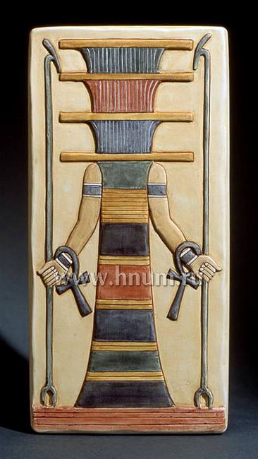 Декоративная гипсовая скульптура ДЖЕД - Коллекция: Скульптура Древнего Египта