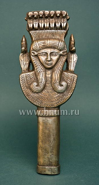 Декоративная скульптура из гипса Систр - Коллекция: Скульптура Древнего Египта