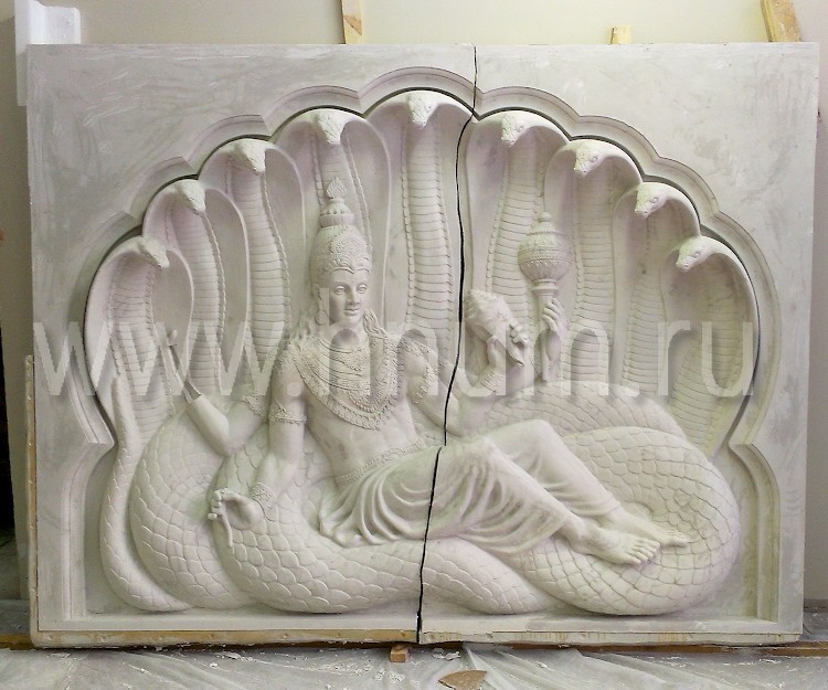 Большое лепное скульптурное панно - горельеф - скульптура на заказ - скульптурная мастерская БМ ХНУМ