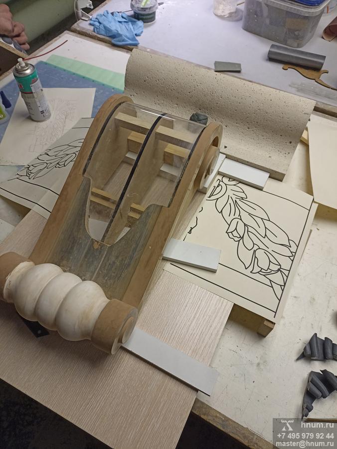 Создание моделей для изготовления фасадного лепного декора - художественная и лепная мастерские ХНУМ