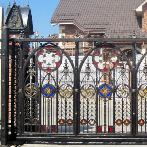 Кованые ограды ворота заборы - изготовление и разработка