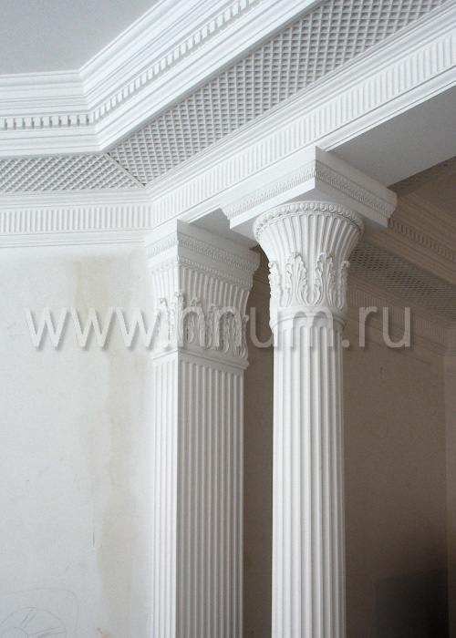 Колонны для архитектурного фасадного декора