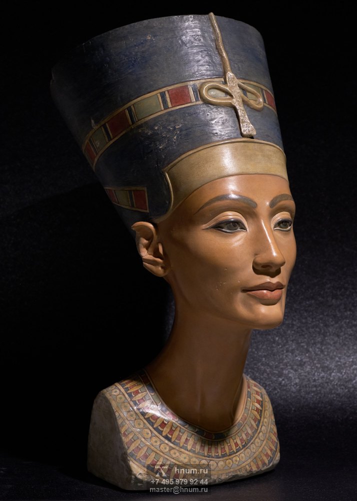 Интерьерная скульптура Нефертити бюст - скульптурная мастерская ХНУМ