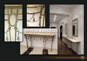 Кованная мебель в частном загородном доме Кованная мебель в частном загородном доме