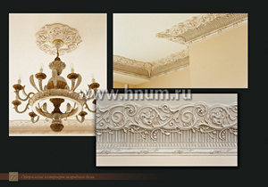 Лепнина индивидуального дизайна в интерьере частного загородного дома Лепнина индивидуального дизайна в интерьере частного загородного дома